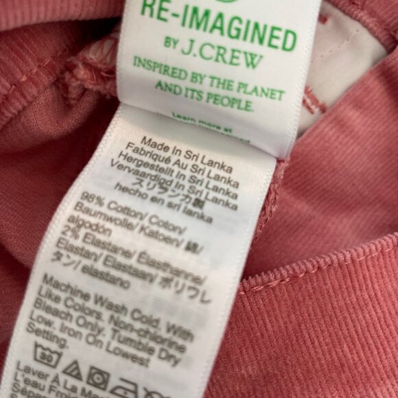 Excellent Condition J Crew Pale Pink Cords, size 25T - Picture 4 of 7
